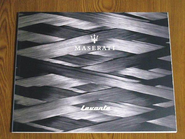 ** Maserati re Van te Japanese catalog as good as new **