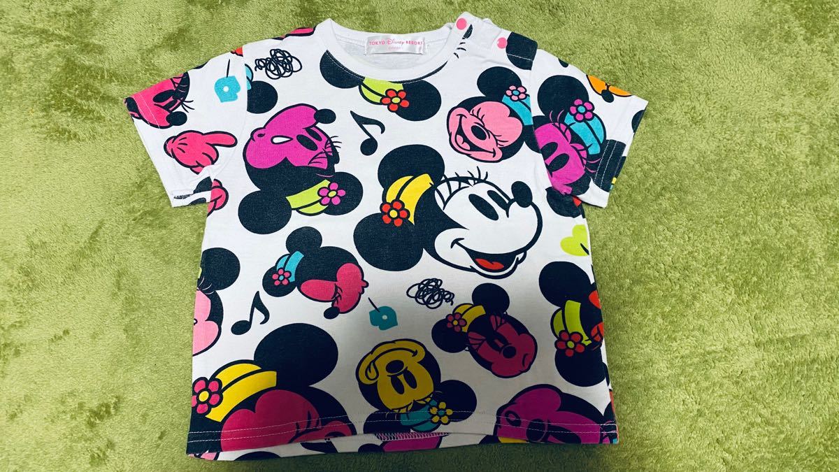 Paypayフリマ 東京ディズニーリゾート Tシャツ ミニー サイズ90