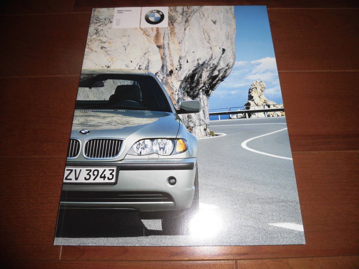 BMW3シリーズ　【E46後期　カタログのみ　2001年10月　89ページ】330Xi/325i/320i/318i他　Mスポーツ掲載_画像1