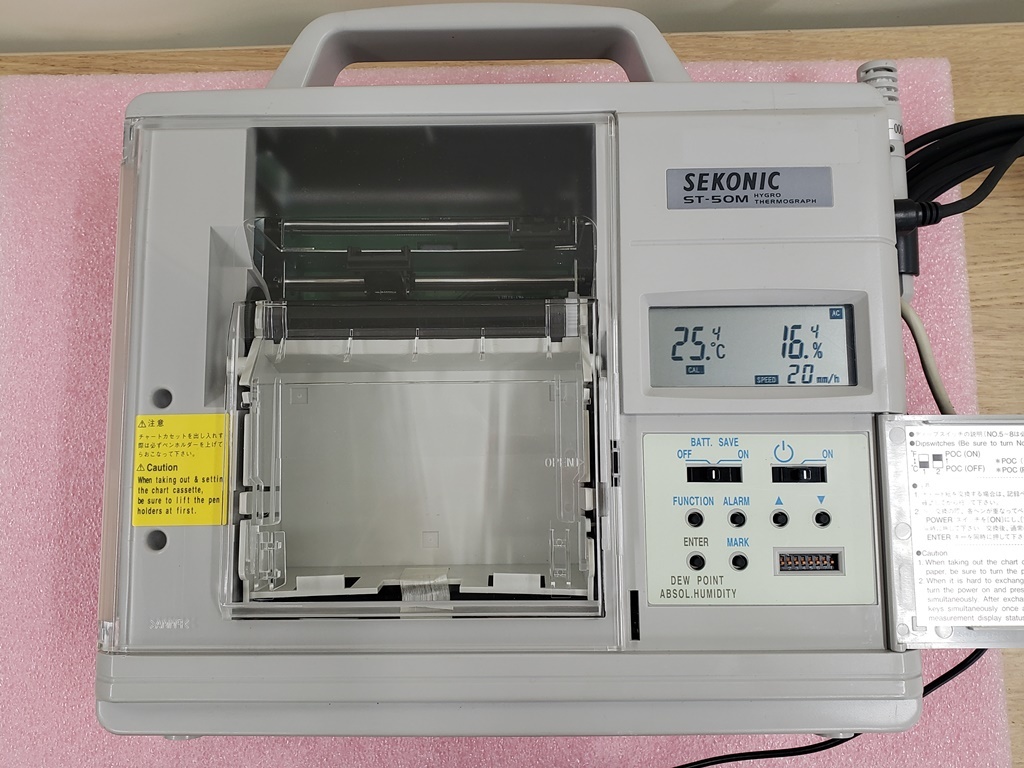SEKONIC ST-50M 電子式温湿度記録計 セコニック | drmsimcock.co.nz