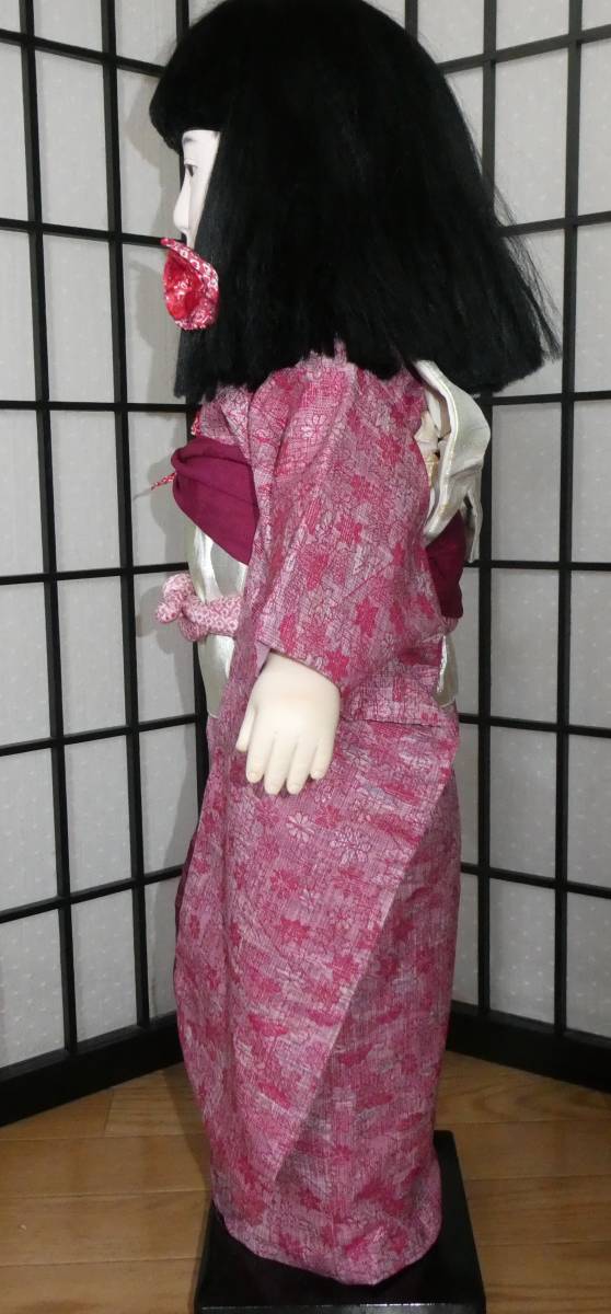 ◆市松人形用　着物　振袖＆帯　フルセット　ひな祭り　着せ替え　桃の節句