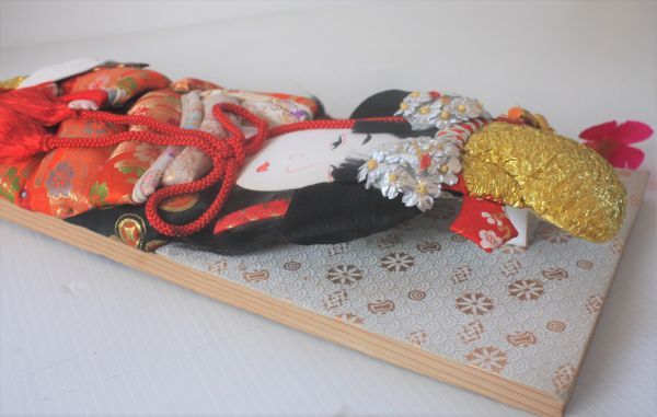  feather . board decoration solid feather . board kimono long-sleeved kimono retro the first spring New Year celebration 