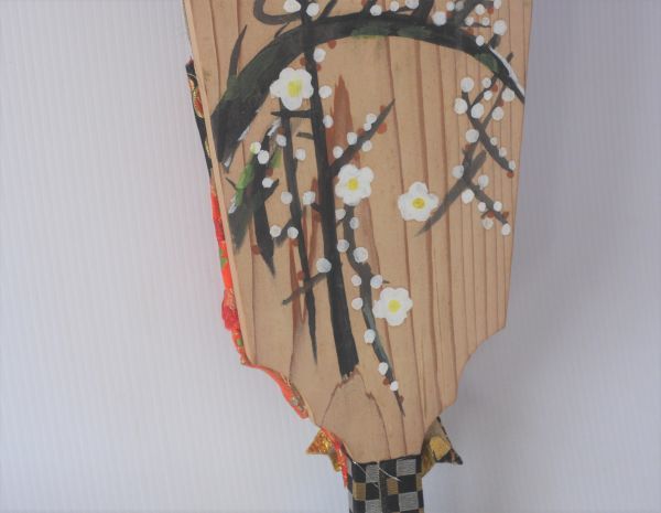  feather . board decoration solid feather . board kimono long-sleeved kimono retro the first spring New Year celebration 