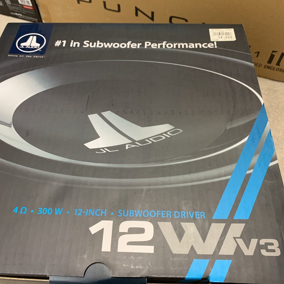  new goods JL AUDIO 12W1v3-4 subwoofer 12 -inch 30cm regular imported goods 