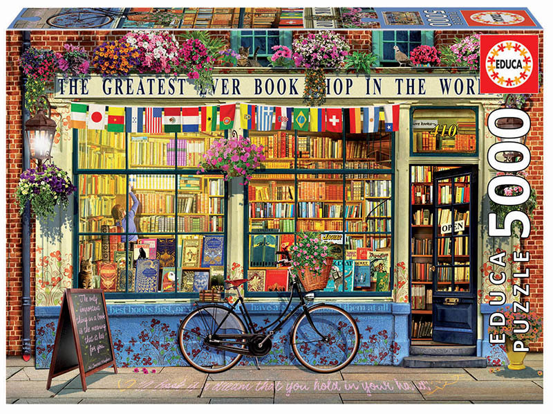 18583 5000ピース ジグソーパズル スペイン発売●Educa●世界で最も素晴らしい書店 GREATEST BOOKSHOP IN THE WORLD
