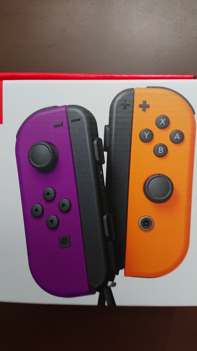 Nintendo Switch ジョイコン Joy-Con  ネオンパープル ネオンオレンジ