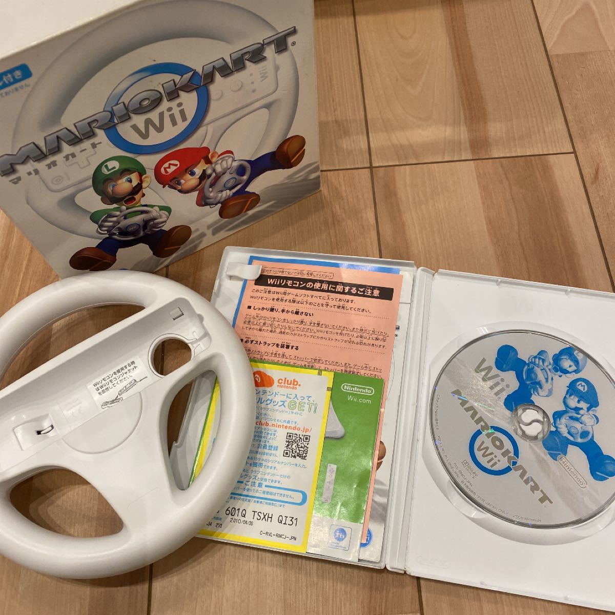 Paypayフリマ Wiiソフト マリオカートwii Wiiハンドル付き