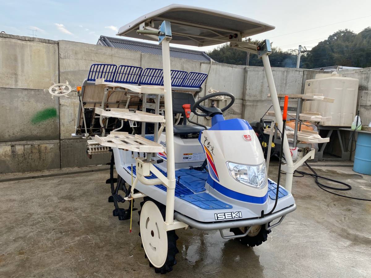 Yahoo!オークション - 福岡発 田植機 イセキ 5条植え PZ50-HVRL Yahoo!オークション - 福岡発 田植機 イセキ 5条植え PZ50-HVRL