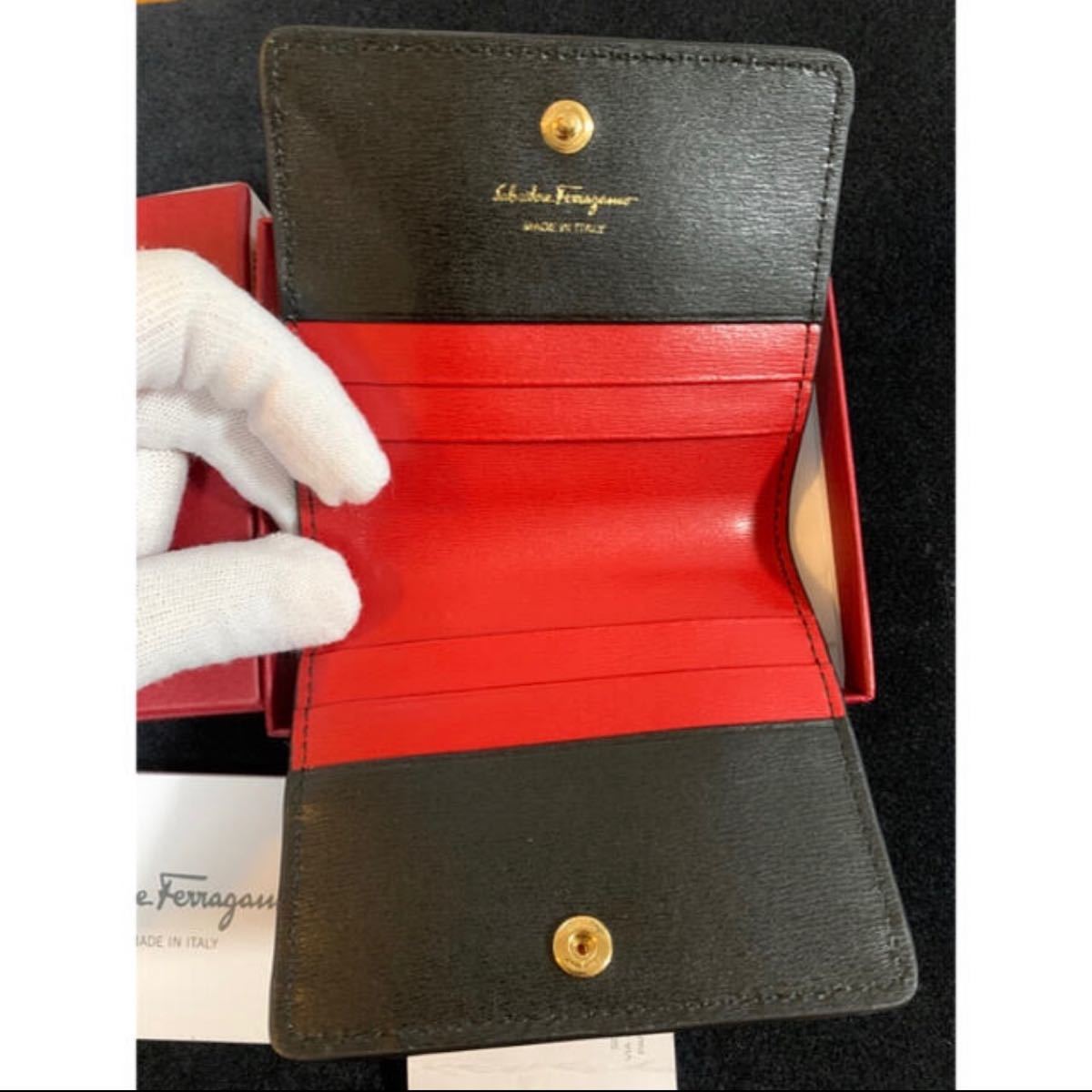 Salvatore Ferragamo フェラガモ 名刺入れ カードケース holdmeback.com