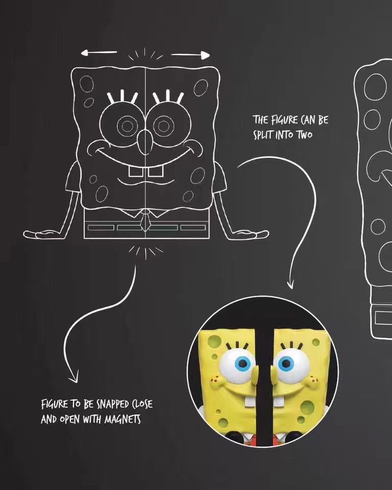スポンジボブ』SPONGE BOB マイティジャックス Mighty jaxx XXPOSED