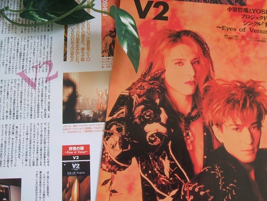 レア? ◆32年前◇レトロ◆ V2/YOSHIKI/X JAPAN/小室哲哉/globe/TM NETWORK/TMN*ステキな切り抜き♪_画像3