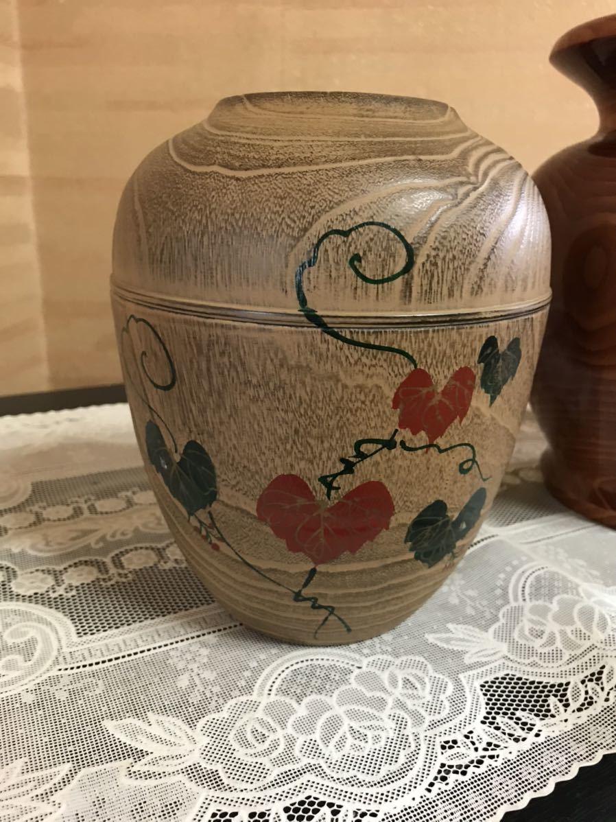 花瓶 つぼ 壺 花器 木製とプラスチック 2本|Yahoo!フリマ(旧 花瓶 つぼ 壺 花器 木製とプラスチック 2本|Yahoo!フリマ(旧