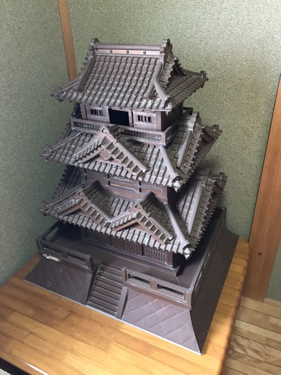 お城　大阪城 銅板製　銅製　板金　芸術品　芸術作品　工芸品　最高傑作_画像1