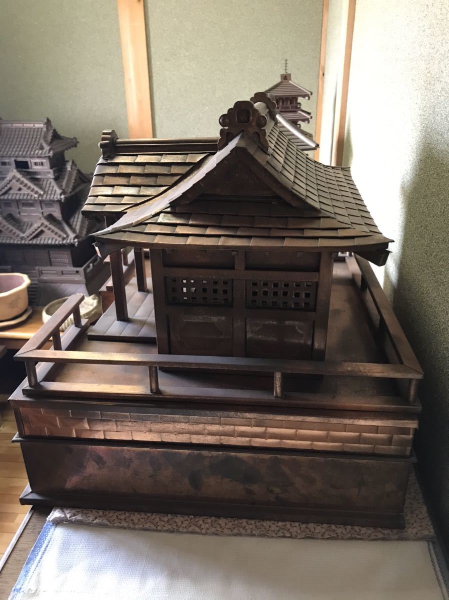 工芸品　芸術作品　銅板　銅板金　神社　社　職人技