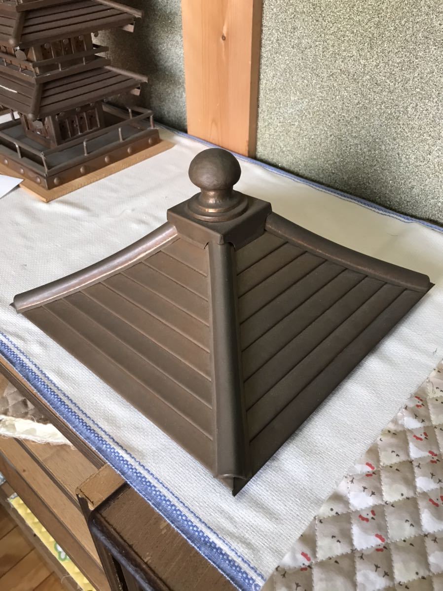 社 神社 銅板製 銅板金 芸術作品 工芸品 社 神社 銅板製 銅板金 芸術作品 工芸品