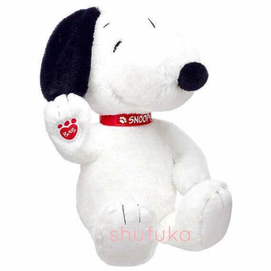 ビルドアベア★スヌーピー ぬいぐるみ 大きめ 43cm ピーナッツ 映画 キャラクター アメリカ限定 日本未入荷 Build A Bear Work Shop Snoopy_画像1