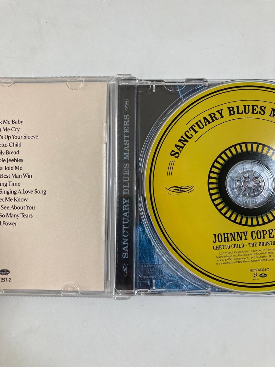 [ blues ] Johnny *ko- plan do(JOHNNY COPELAND)[geto- child ] rare used CD,US original the first record,BL-195