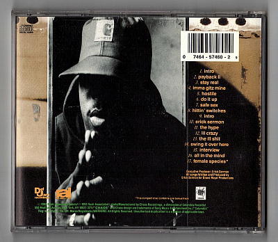 ○Erick Sermon/No Pressure/CD/Stay Real/Hittin' Switches/Safe Sex/EPMD/Shadz Of Lingo/Redman/Keith Murray/Ice Cube_画像2