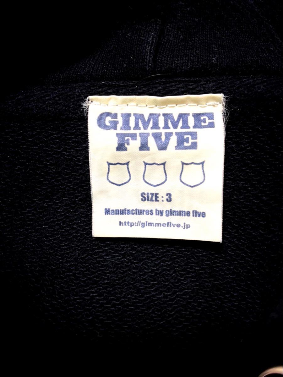 新品タグ付き ギミーファイブ Gimme Five トレーナー XL ネイビー GIMME FIVE ギミーファイブ パーカー ナイキフェイク クマ ゆる