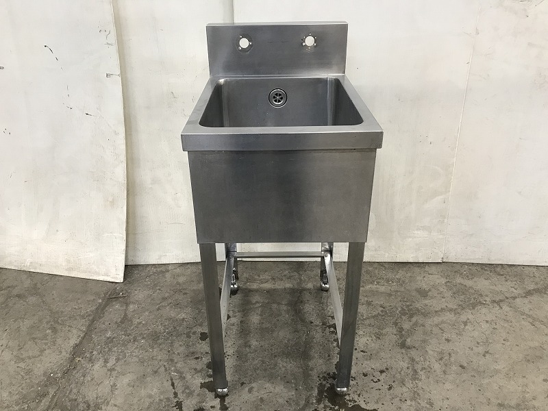 Yahoo!オークション - L-887 業務用 ステンレス 1槽シンク(3方枠 Yahoo!オークション - L-887 業務用 ステンレス 1槽シンク(3方枠