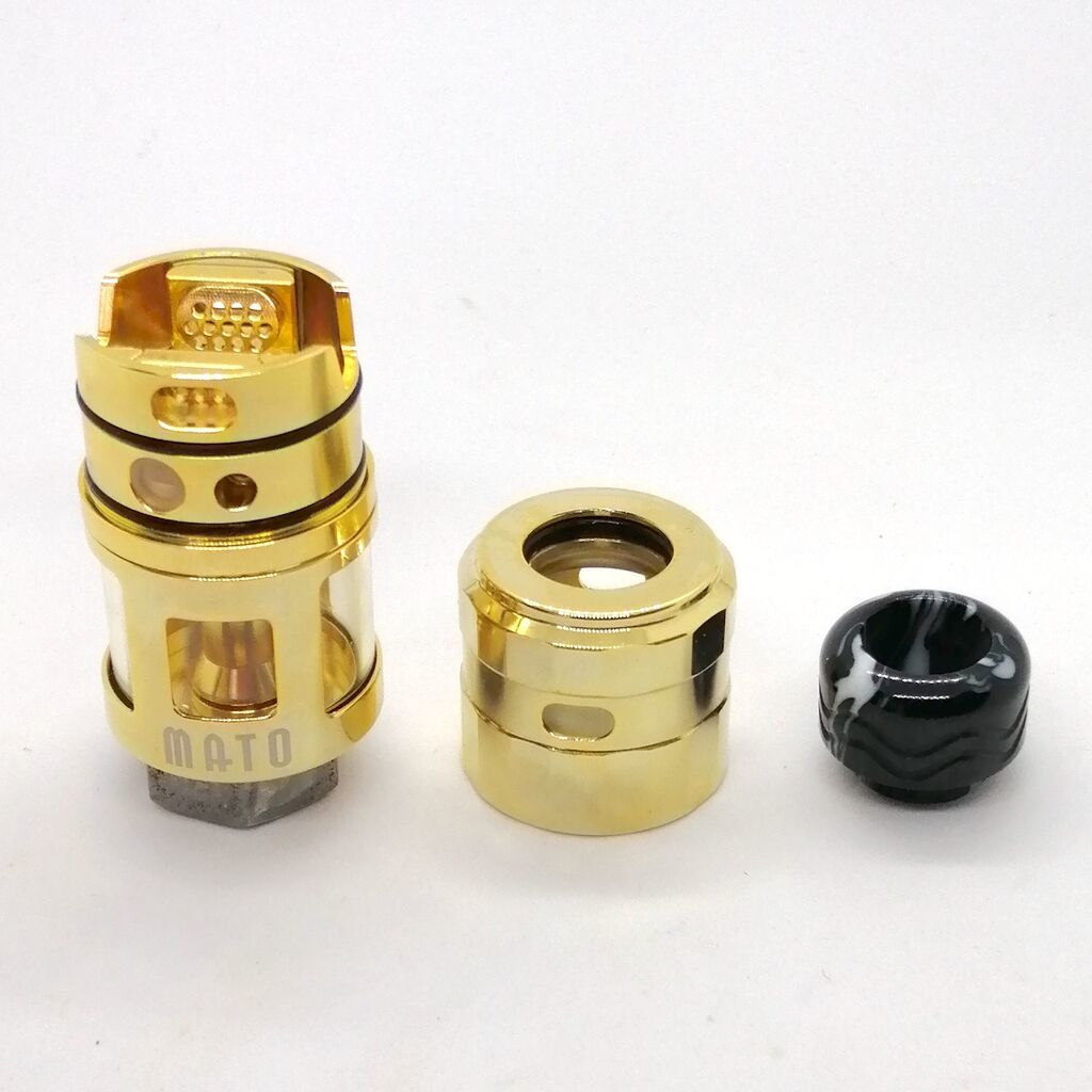  VAPE VANDYVAPE MATO RDTA 24mm アトマイザー GOLD 新品　BOX _画像3