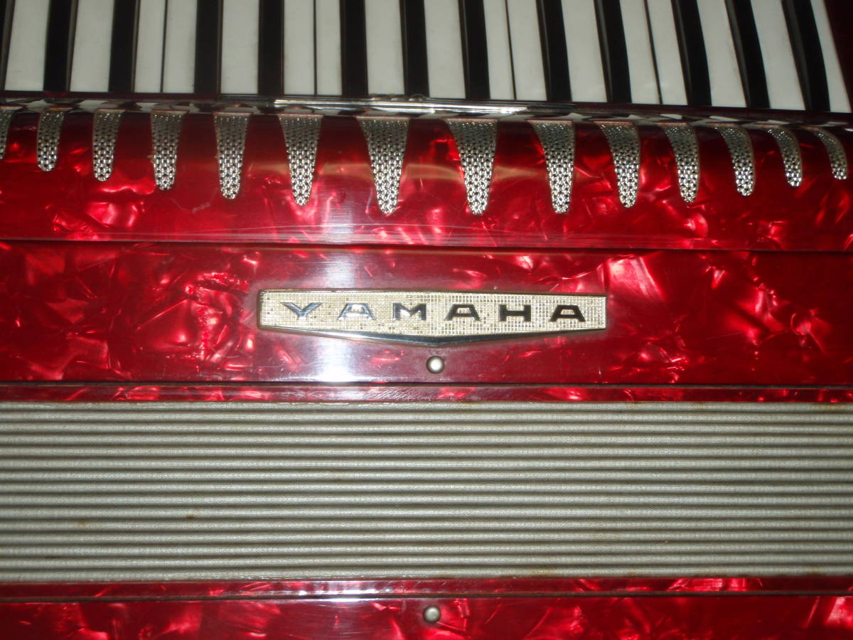 [ Yamaha *YAMAHA accordion USED/ long time period preservation goods ]