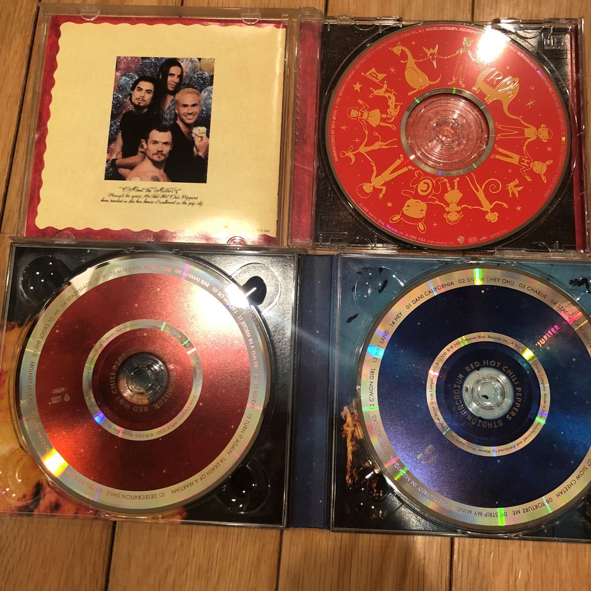 送料無料The Red Hot Chili Peppers「one hot minute」「Studium Arcadium」２枚セット　レッチリ