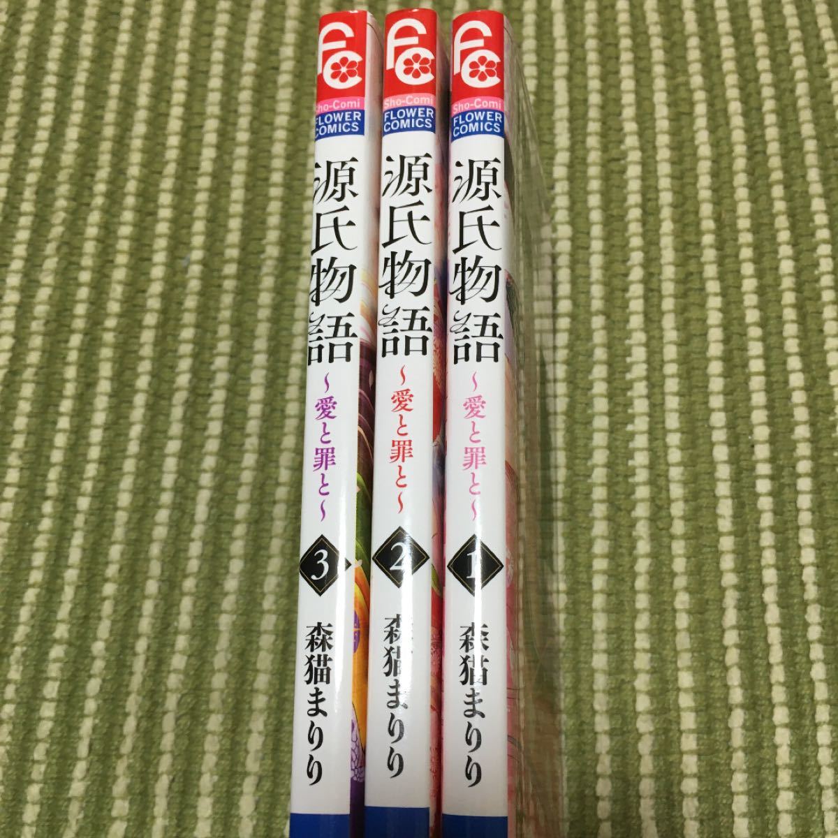 源氏物語〜愛と罪と〜 1〜３巻　森猫まりり