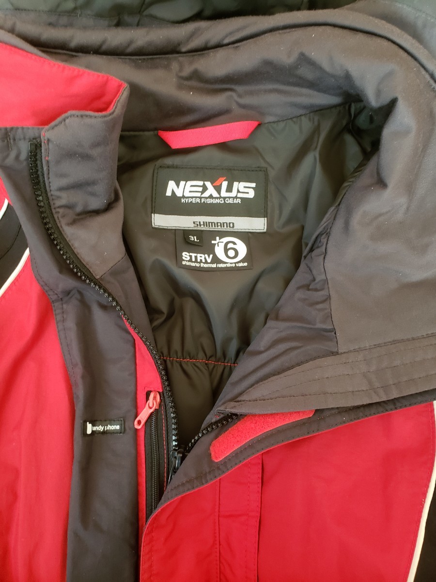 シマノ ネクサス NEXUS レインスーツシマノ　レインウェア　上下セット　3L