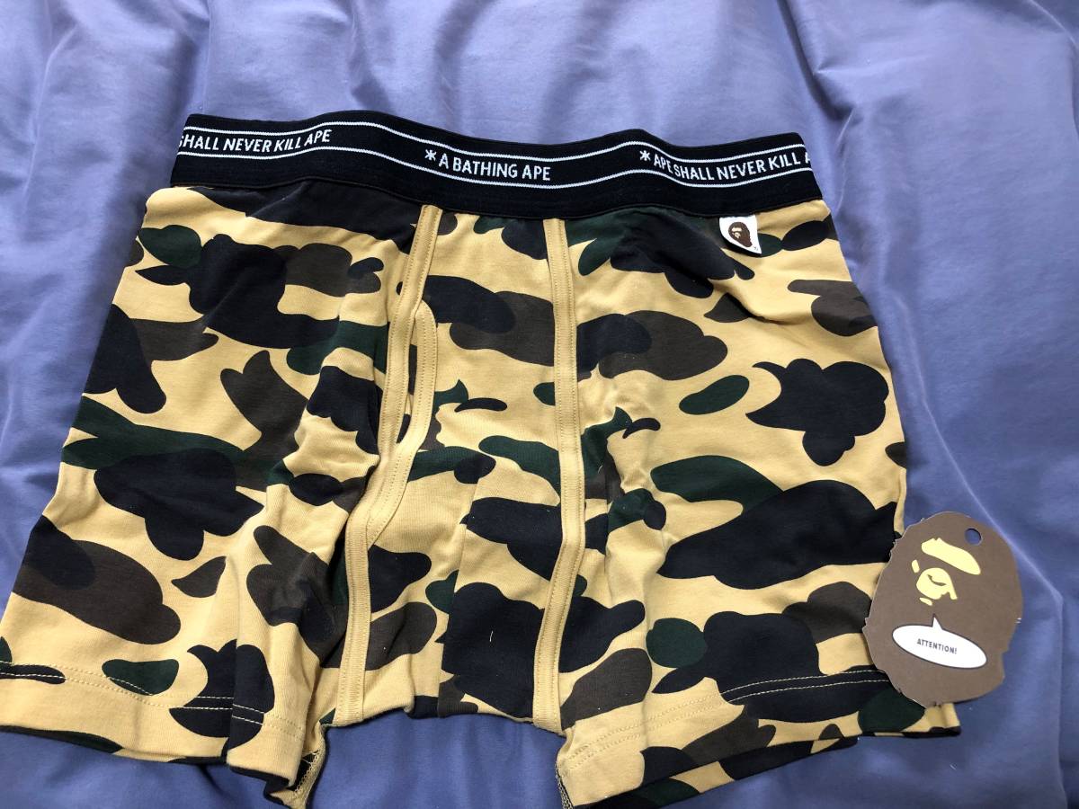 **A BATHING APE* Ape * trunks * new goods 2 pieces set **