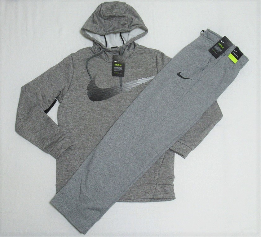 Nike Therma Pellover Pants Heather Grey Setup M Nike Jersey Swep Upper и не хватает матового BV3868-063 932254-063