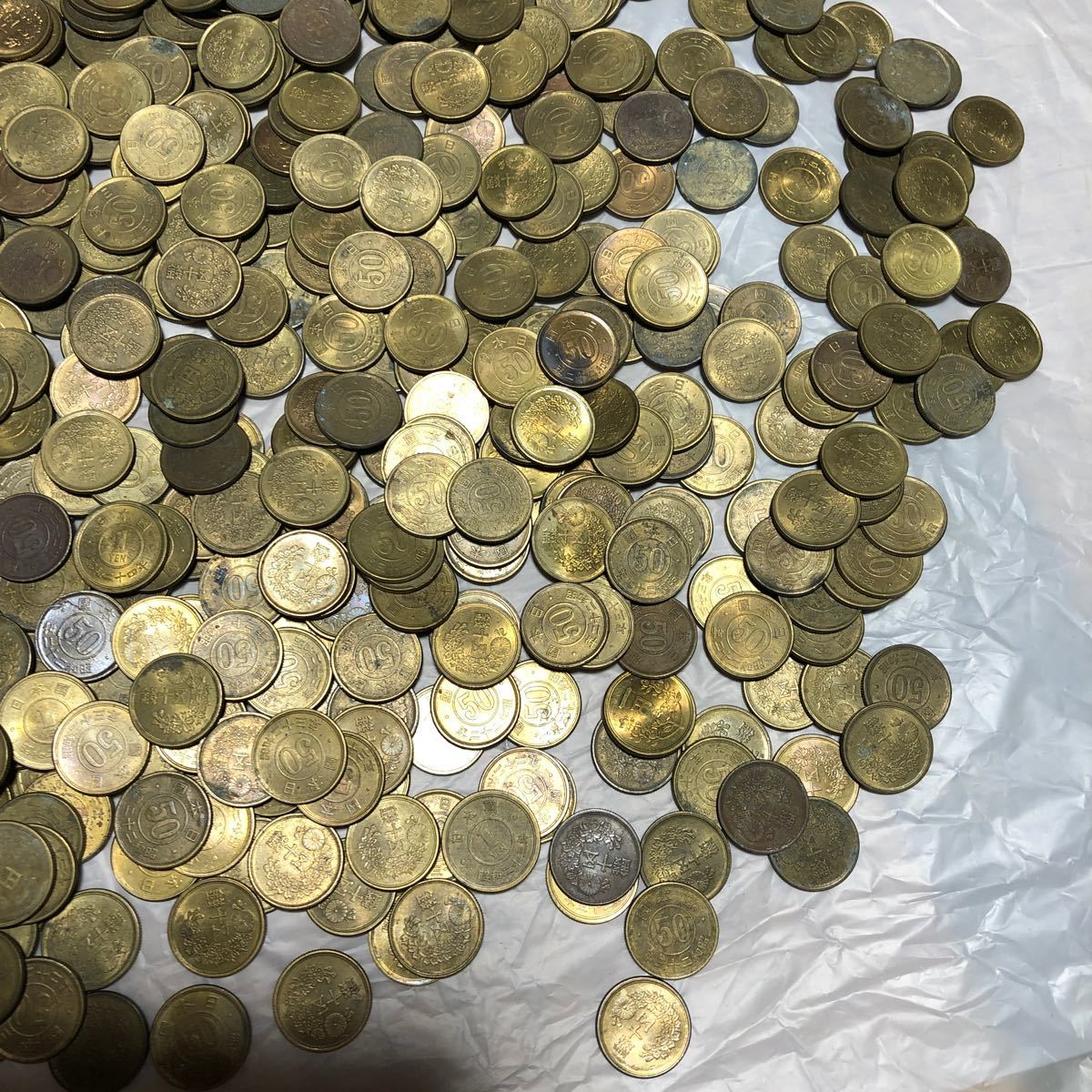 古銭　　黄銅貨　2キロ