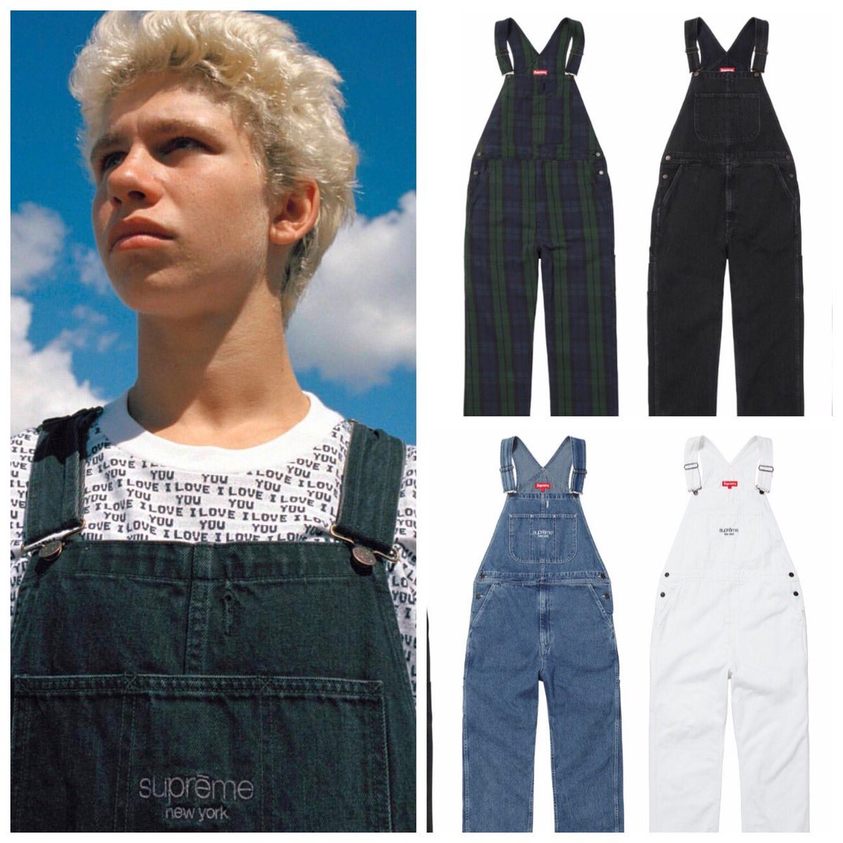 最安値で 希少 新品本物 Denim Overalls デニムオーバーオール