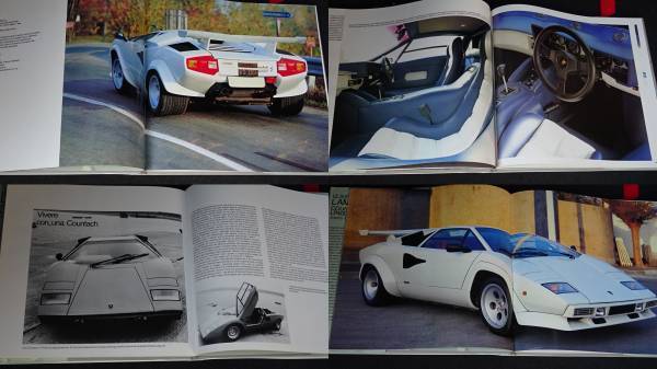 ハードカバー洋書■LE SUPERCARS ランボルギーニ カウンタック LP400 LP500S■仏語版_画像2