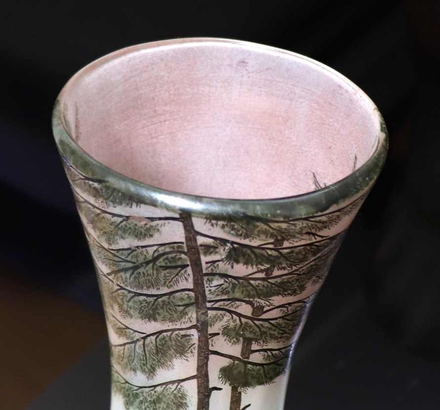 フランソワ・テオドール・ルグラ 最上級作品 1890年代 エナメル金彩