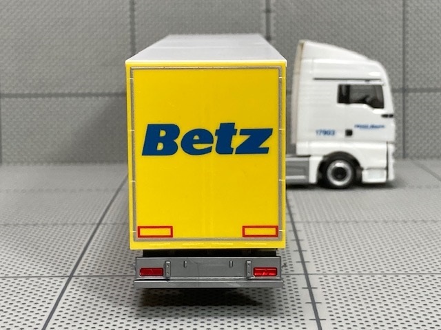 1/87 Herpa MAN TGX XLX Euro 6C Lowliner-Trailer &#34;Willi Betz&#34;