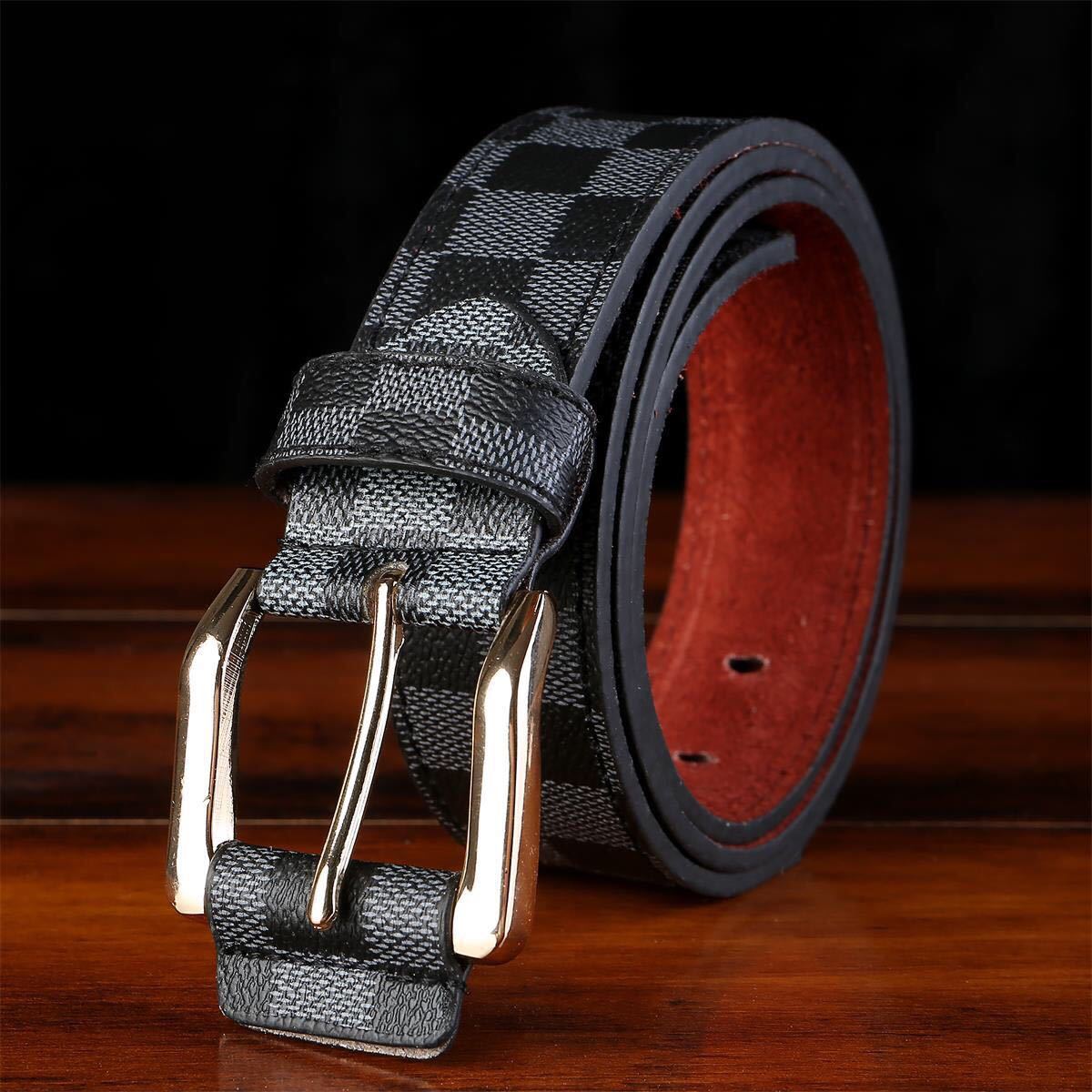 Paypayフリマ メンズ ベルト Mens Belt 市松模様 格子柄 ビジネス カジュアル ブランド風 Brand おしゃれ お買い得 安い 贈り物 穴開け具付きグレー Paypayフリマ メンズ ベルト Mens Belt 市松模様 格子柄 ビジネス カジュアル ブランド風 Brand おしゃれ お買い得 安い 贈り物 穴開け具付きグレー