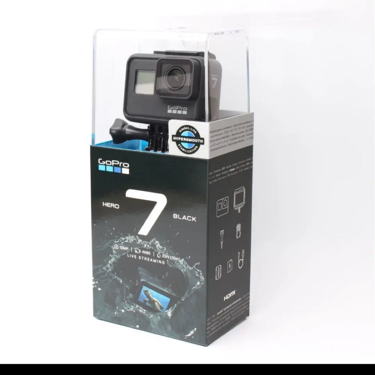 GoPro HERO7 BLACK 純正バッテリー5個その他オプション多数セット