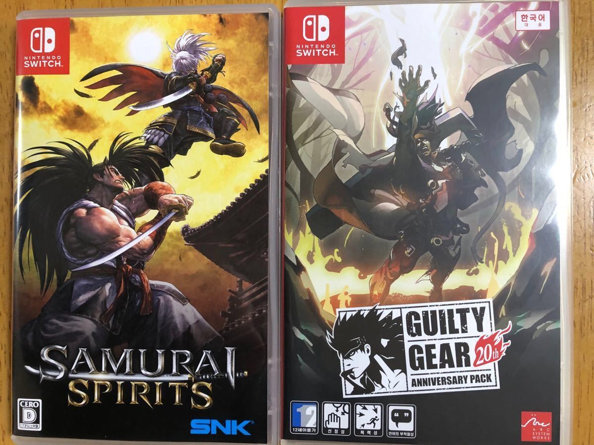 【ギース様専用】GUILTY GEAR 20th ANNIVERSARY PACK(韓国語)と新作サムライスピリッツ セット
