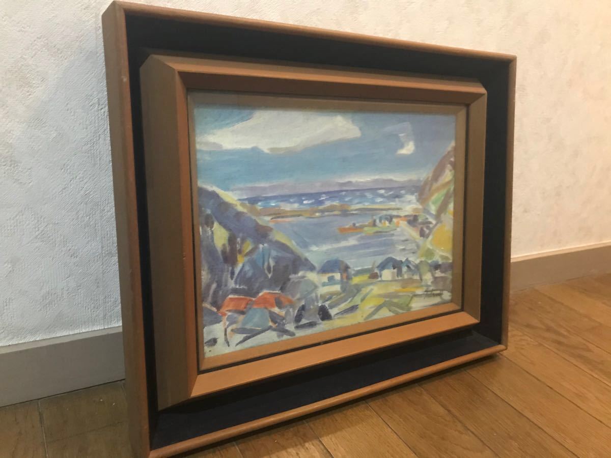 真作】清水龍雄氏の作品 春待つ港 絵画 油彩 油絵|Yahoo!フリマ 真作】清水龍雄氏の作品 春待つ港 絵画 油彩 油絵|Yahoo!フリマ