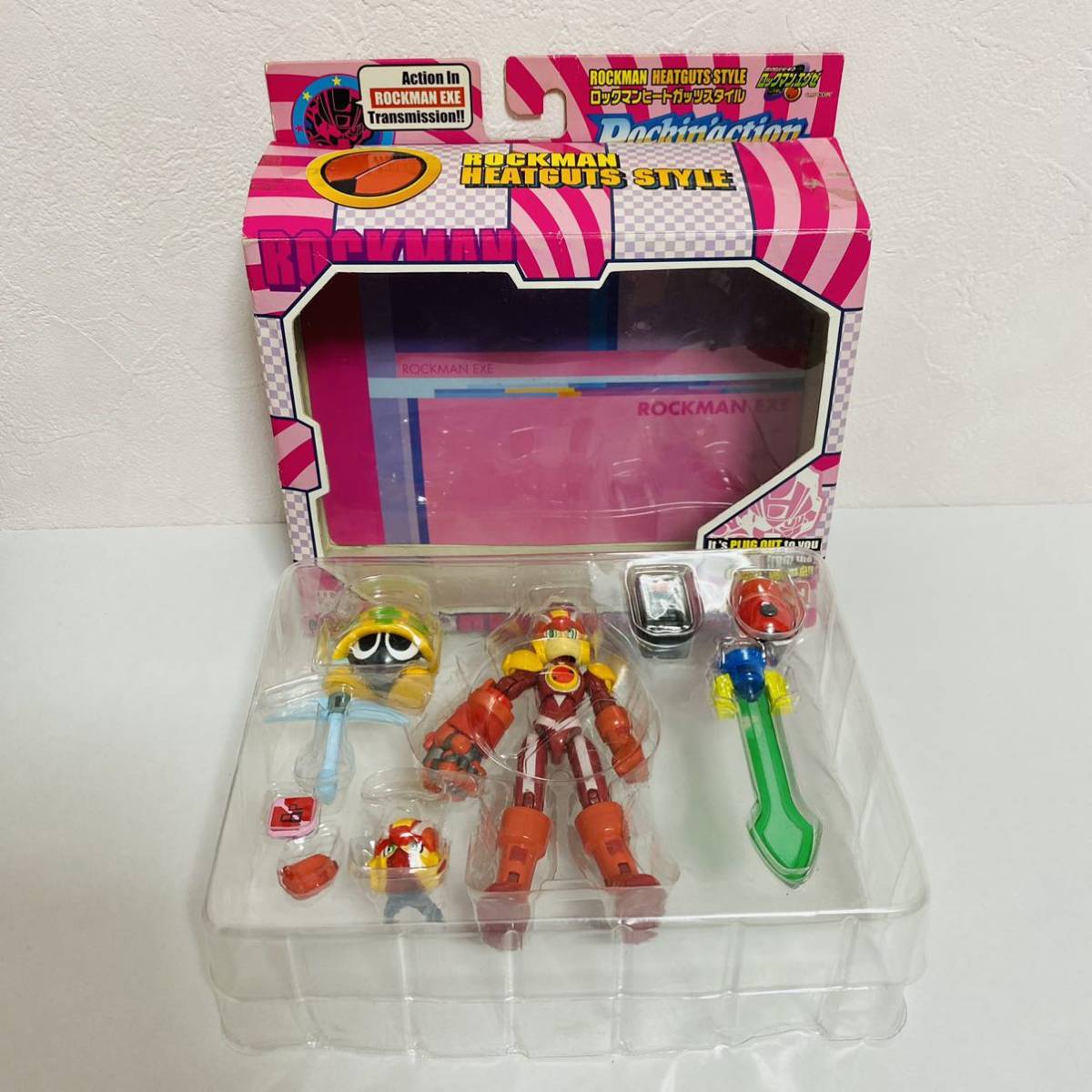 Yahoo!オークション - 【現状品】ロックマン ヒートガッツ Yahoo!オークション - 【現状品】ロックマン ヒートガッツ