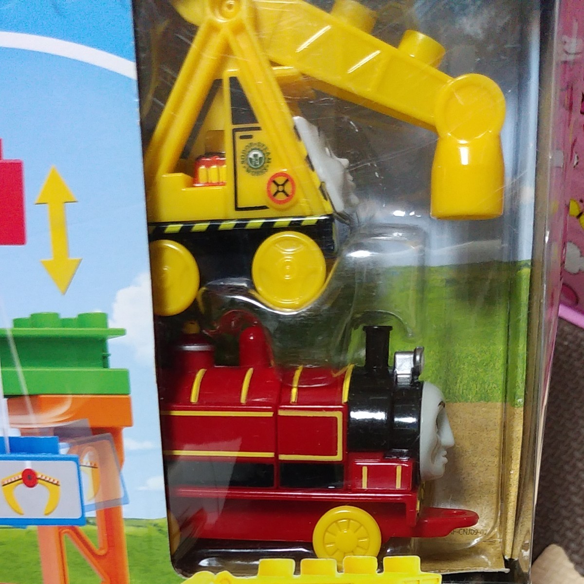 ちゃんちー様専用 トーマスメガブロック ケビン&ビクターとソドー整備