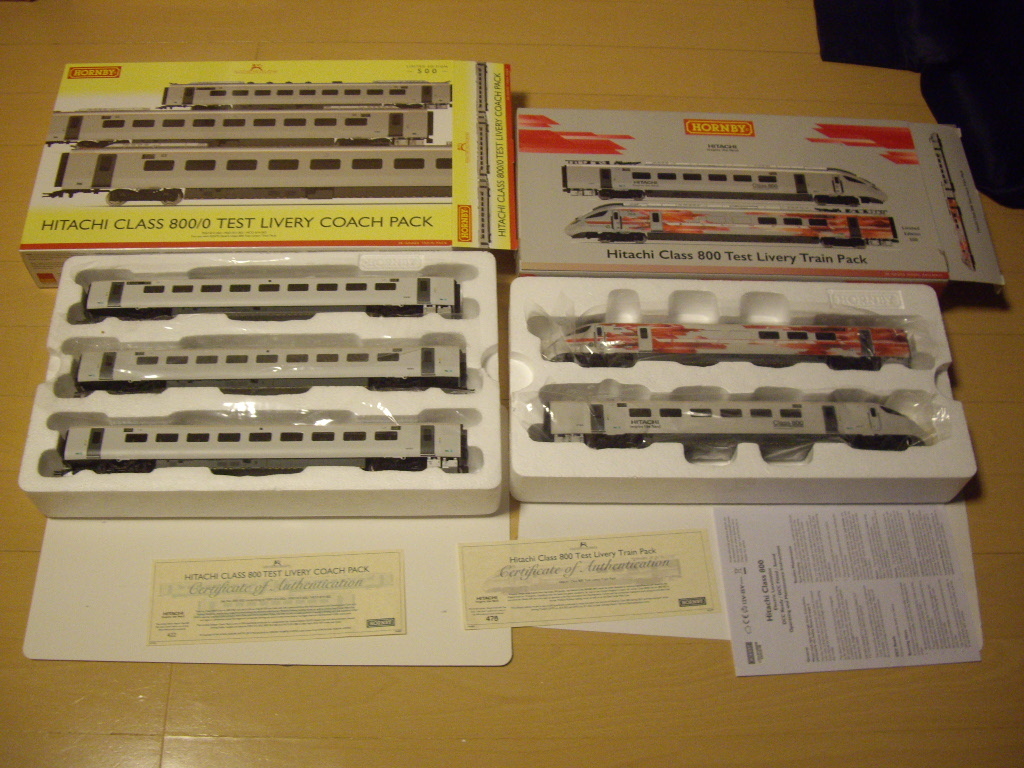 Yahoo!オークション - Hornby class800形 5両セット 動力車動作 Yahoo!オークション - Hornby class800形 5両セット 動力車動作