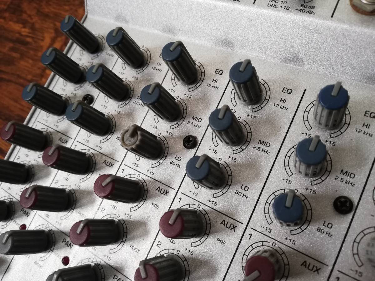 Y2-026 BEHRINGER EURORACK MX802A /ベリンガー ミキサー_画像7