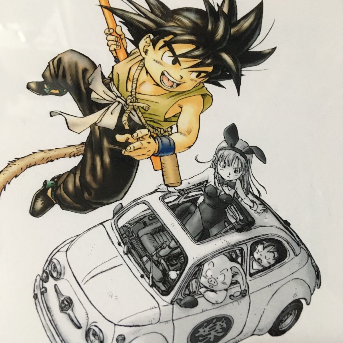 ドラゴンボール 鳥山明 初期 孫悟空 ブルマ 複製原画 Dragon Ball Akira Toriyama イラスト 落款 額縁 集英社 公式 バニー その他 売買されたオークション情報 Yahooの商品情報をアーカイブ公開 オークファン Aucfan Com