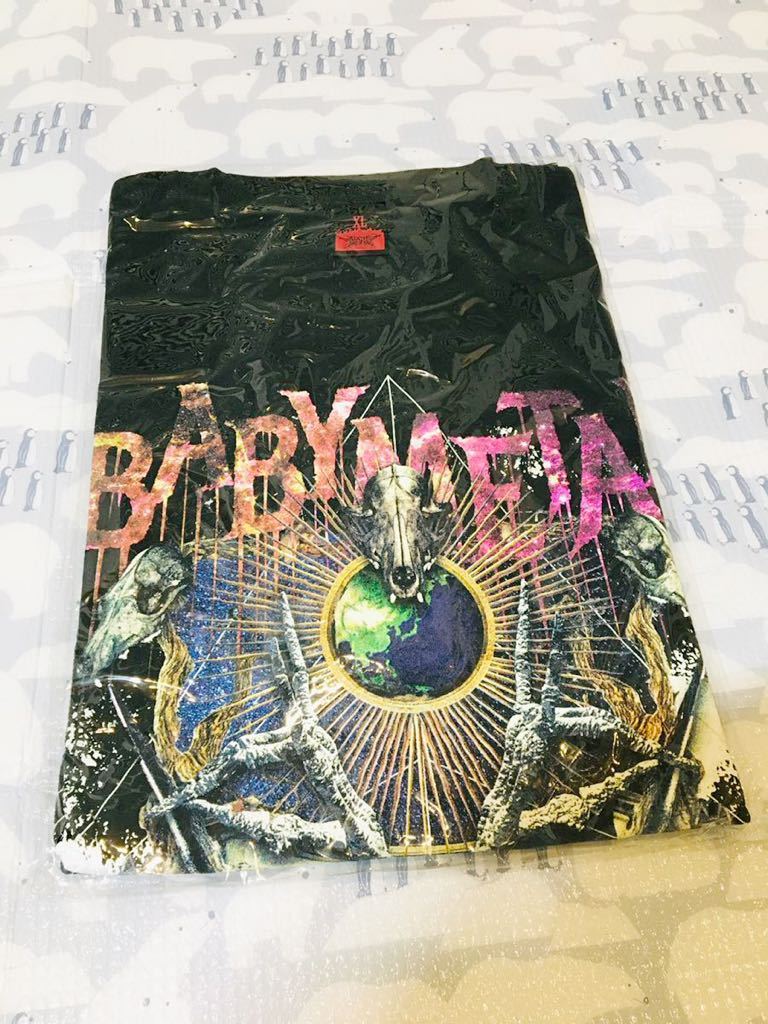  new goods unopened BABYMETAL WORLD TOUR 2016 TOUR FINAL AT TOKYO DOME goods t shirt all 6 kind set size :XL size:xl THE ONE limitation babymetal