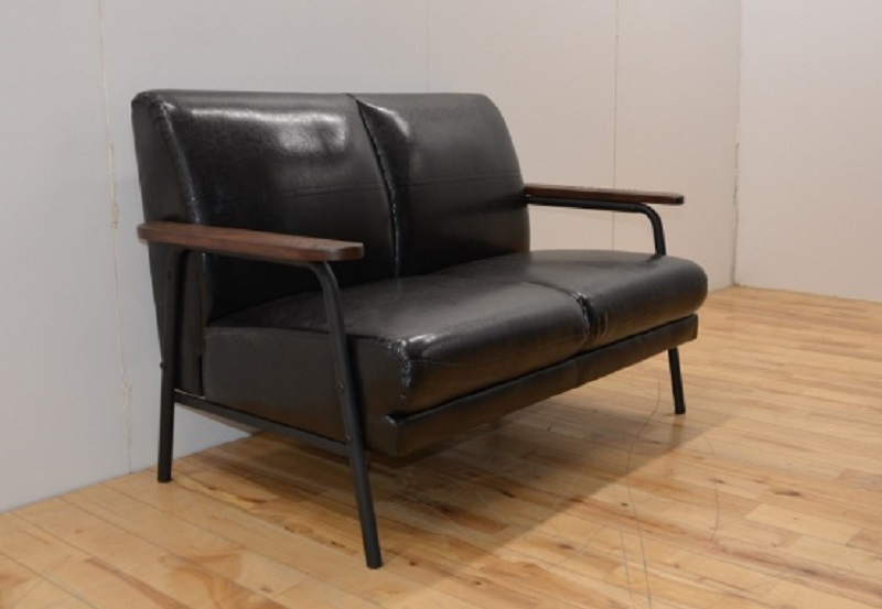 新品/凹凸のある/ラブソファ/浮造り バレン仕上げ/天然杢パイン 新品/凹凸のある/ラブソファ/浮造り バレン仕上げ/天然杢パイン