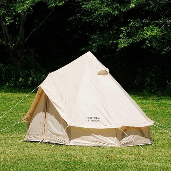 【新品・送料無料】 NEUTRAL OUTDOOR ニュートラル GE ワンポールテント2.5(2～3人用) NT-TE01 23456 アイボリー キャリーバッグ付 ゲル型