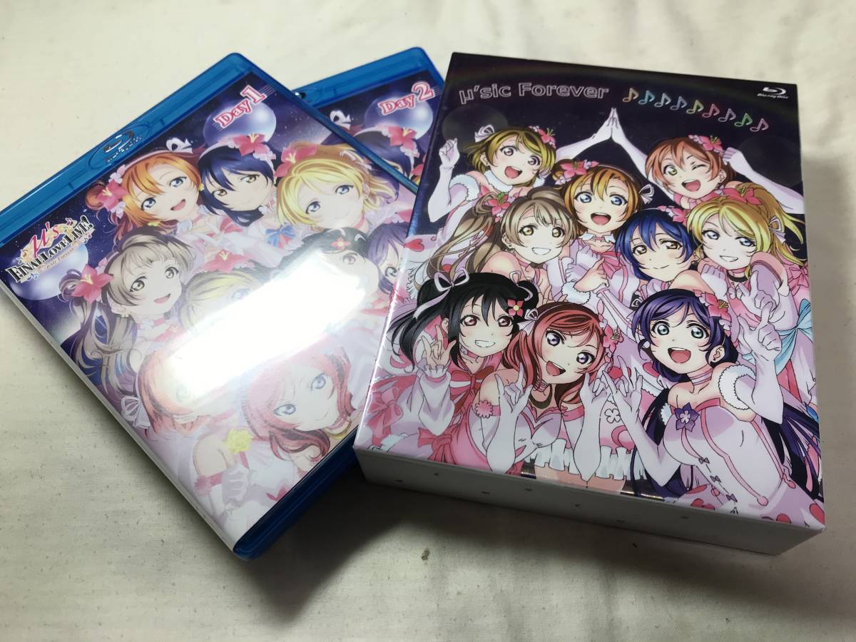 ラブライブ! μ's Final Love Live! Blu-ray Disc μ'sic Forever♪♪♪♪♪♪♪♪♪ Blu-ray Memorial BOX DAY1 DAY2 lovelive