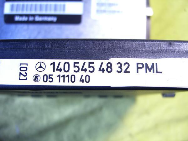 メルセデス ベンツ W140　PML コンピューター 品番 1405454832_画像2